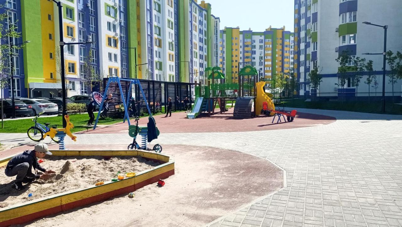 069 Apartment Near Airport In A New Building Kiev Exteriör bild